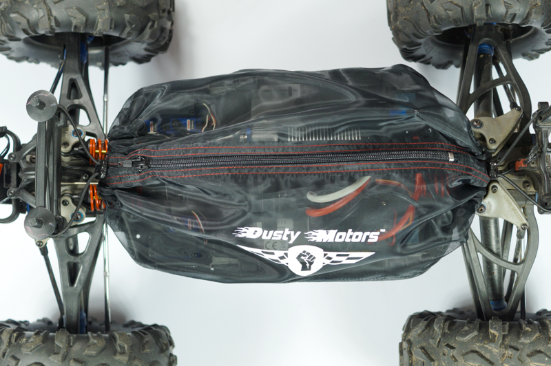 Dusty Motors Traxxas Unlimited Desert Racer Schutzabdeckung schwarz 