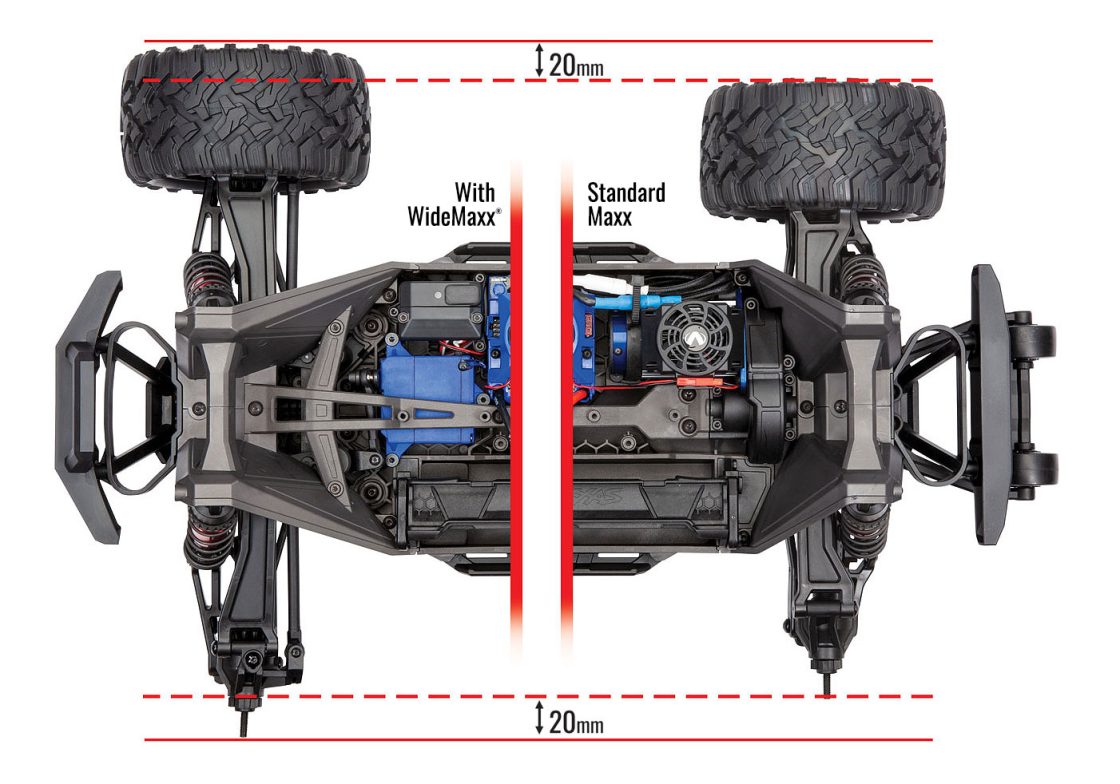 Traxxas WideMaxx Protection cover